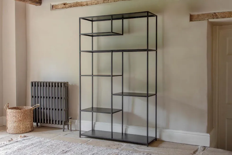 Tanvi Display Shelf - Black - Wide