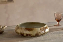 Terra Serving Bowl - Khaki Green