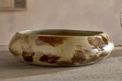Terra Serving Bowl - Khaki Green
