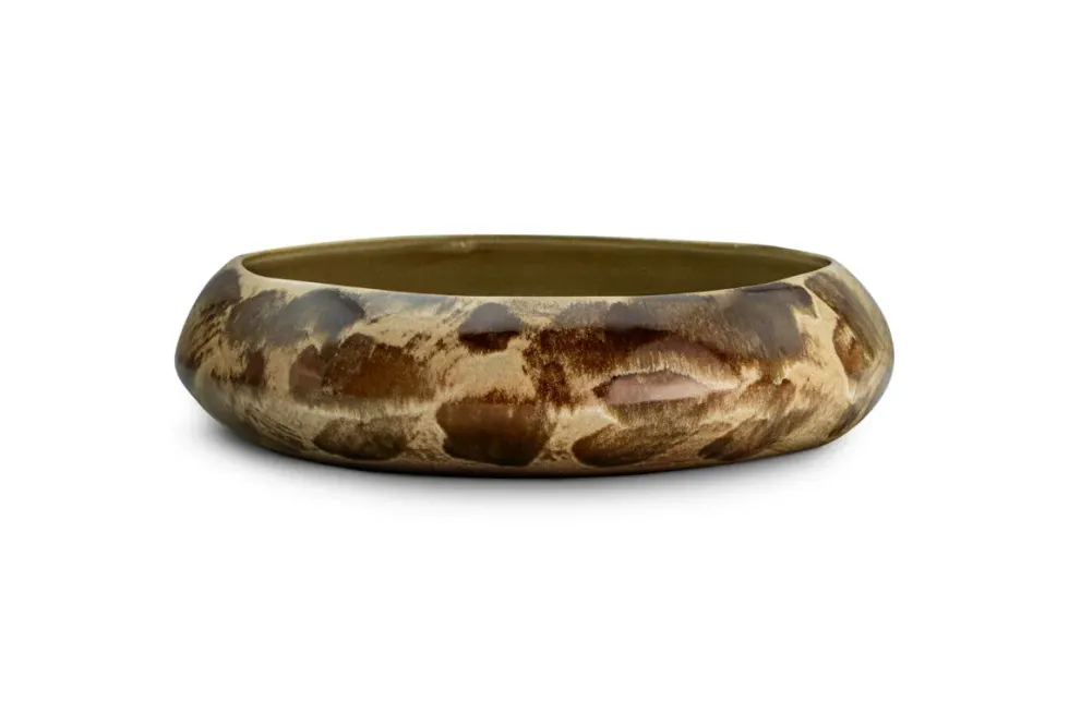 Terra Serving Bowl - Khaki Green