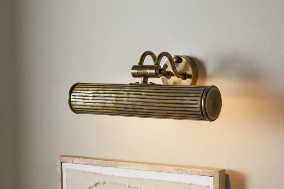 Tinje Picture Wall Light - Antique Brass