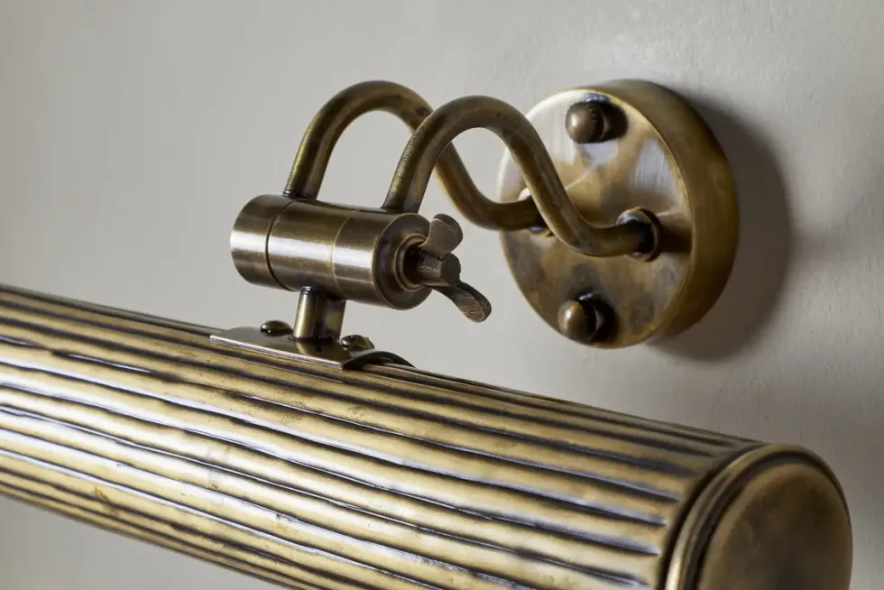 Tinje Picture Wall Light - Antique Brass