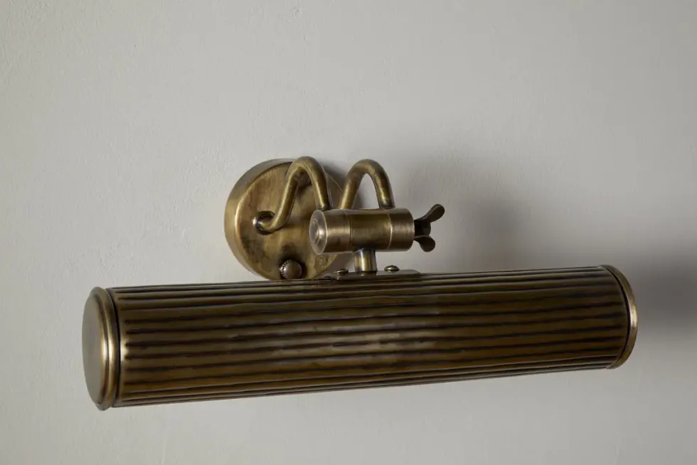 Tinje Picture Wall Light - Antique Brass
