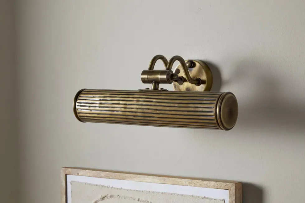 Tinje Picture Wall Light - Antique Brass