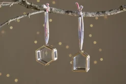 Tiny Kiko Box Decorations - Antique Brass - (Set of 2)