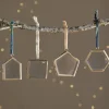 Tiny Kiko Frame Decorations - Aged Antique - (Set of 4)