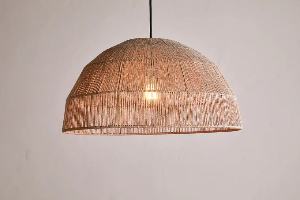 Tivi Natural Jute Lampshade - Natural