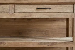 Tivu Reclaimed Wood Kitchen Island - Natural