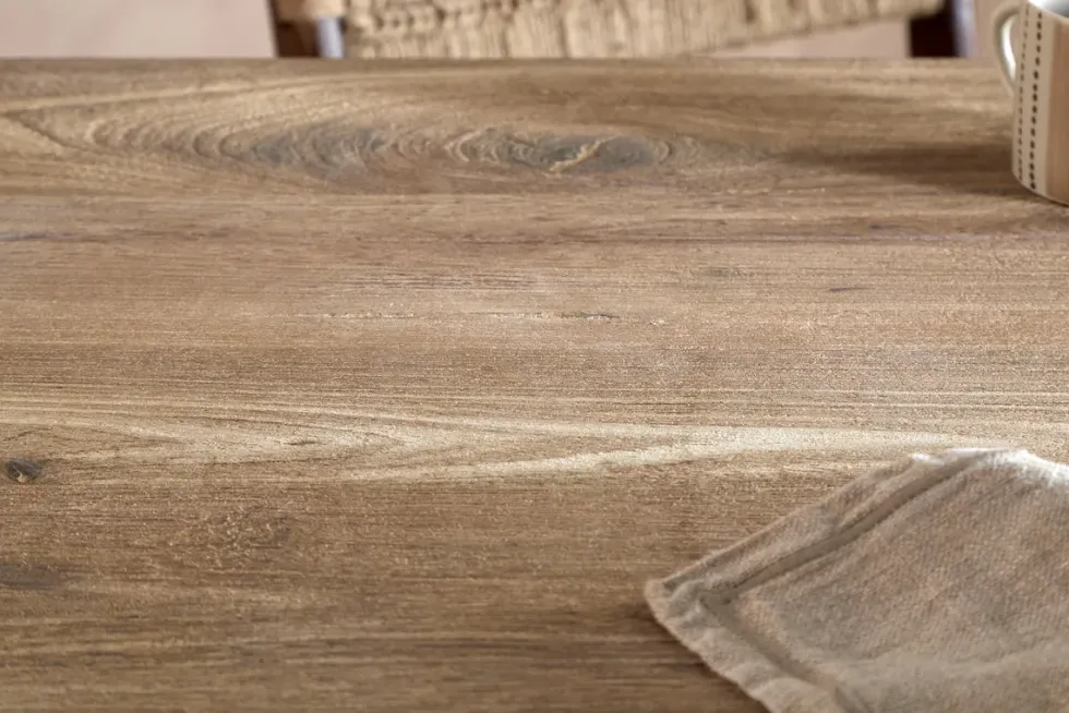 Tivu Reclaimed Wood Kitchen Island - Natural