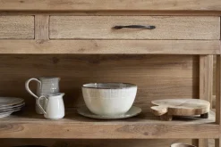 Tivu Reclaimed Wood Kitchen Island - Natural
