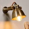 Tubu Brass Spot Light - Antique Brass