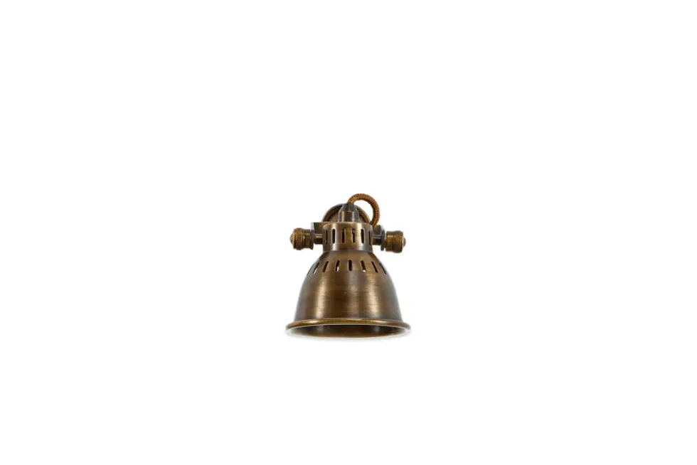 Tubu Brass Spot Light - Antique Brass