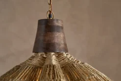 Tudai Woven Jute Pendant - Natural