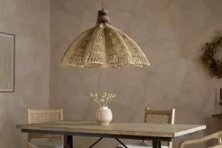 Tudai Woven Jute Pendant - Natural