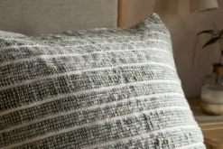Tudo Merino Cushion Cover - Moss & Natural