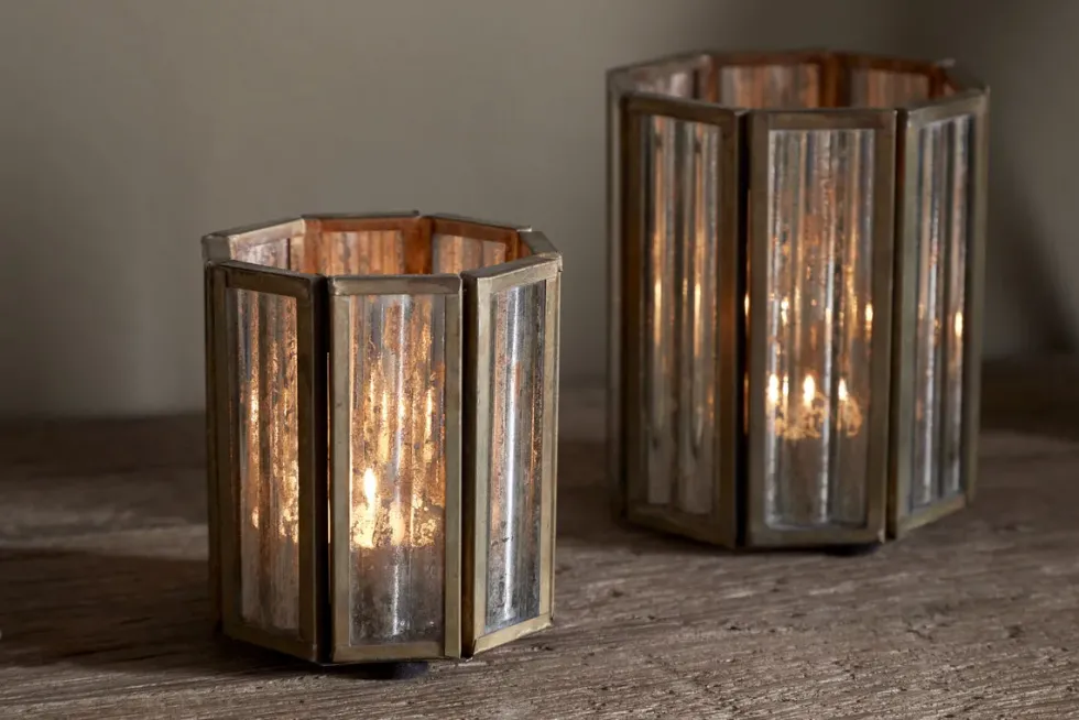Tyma Tealight Holder - Brass