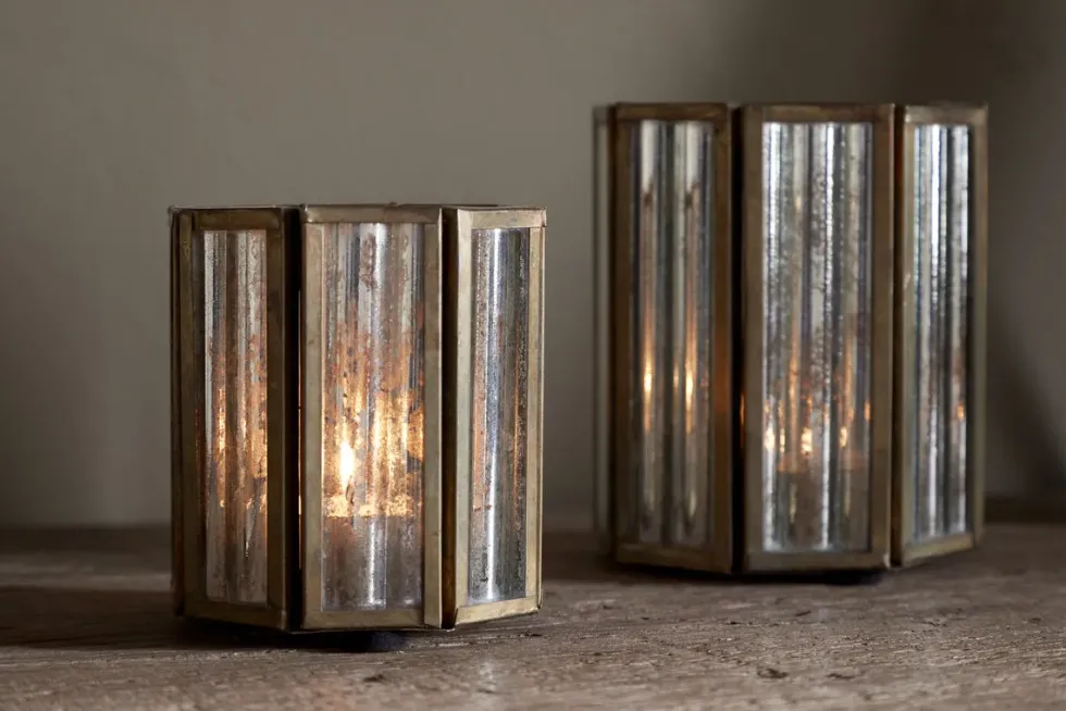 Tyma Tealight Holder - Brass