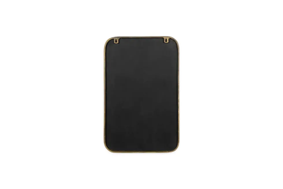 Ungura Rounded Mirror - Antique Brass - Small