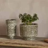 Uzuri Planter - Brown - Wide