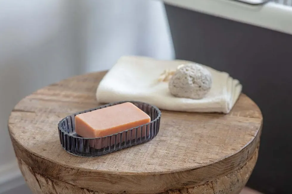 Valeska Recycled Glass Soap Dish