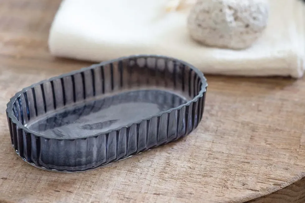 Valeska Recycled Glass Soap Dish