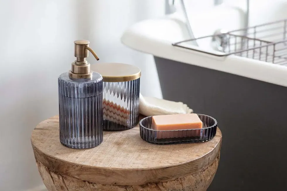 Valeska Recycled Glass Soap Dish