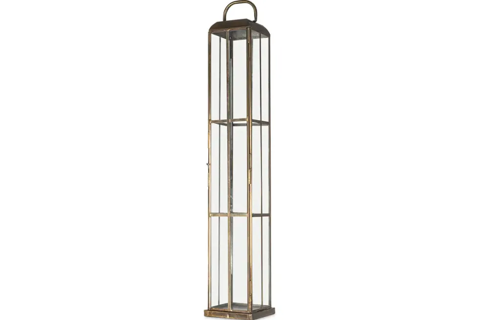 Vemula Lantern - Antique Brass
