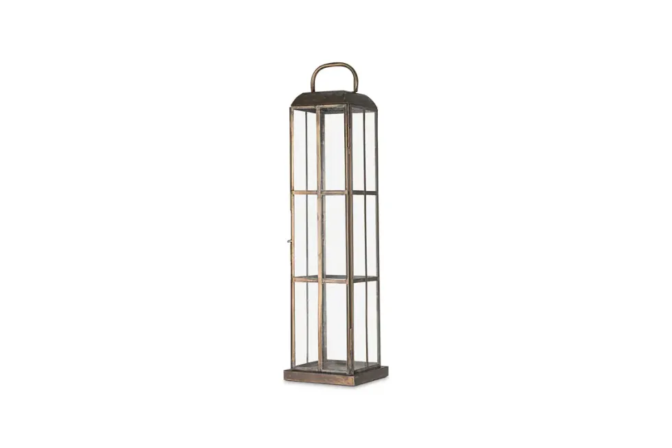 Vemula Lantern - Antique Brass