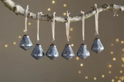 Vikula Baubles - Sea Foam - (Set of 6)