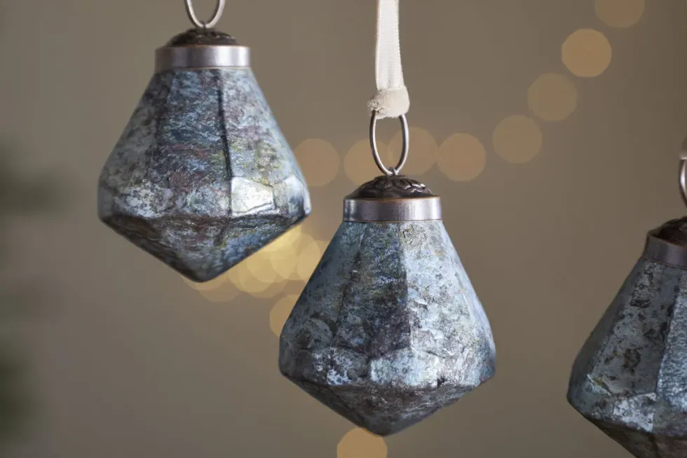 Vikula Baubles - Sea Foam - (Set of 6)