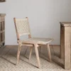 Vinay Woven Armless Dining Chair - Natural