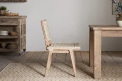 Vinay Woven Armless Dining Chair - Natural