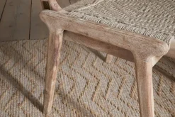Vinay Woven Armless Dining Chair - Natural