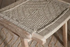 Vinay Woven Armless Dining Chair - Natural
