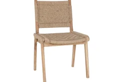 Vinay Woven Armless Dining Chair - Natural