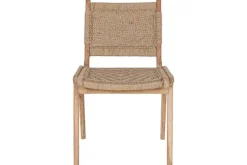 Vinay Woven Armless Dining Chair - Natural