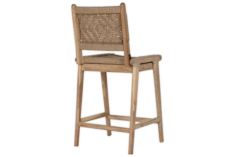 Vinay Woven Counter Chair - Natural