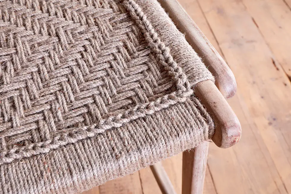 Vinay Woven Counter Chair - Natural