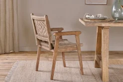Vinay Woven Dining Chair - Natural