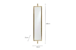 Visala Swivel Full Length Wall Mirror - Large