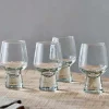 Visla Glass - Light Smoke (Set of 4)