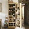 Vivan Grooved Pantry Cupboard - Natural