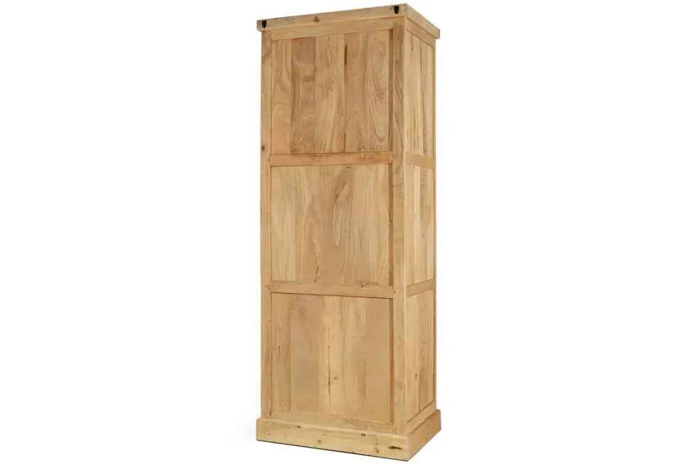 Vivan Grooved Pantry Cupboard - Natural