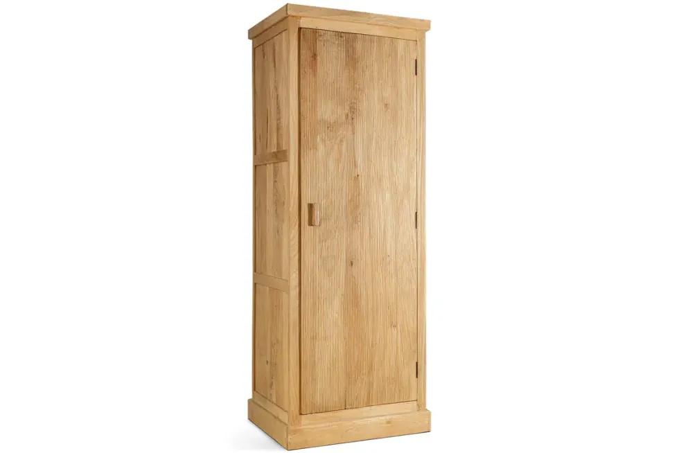 Vivan Grooved Pantry Cupboard - Natural