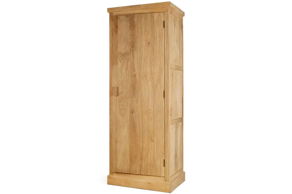 Vivan Grooved Pantry Cupboard - Natural
