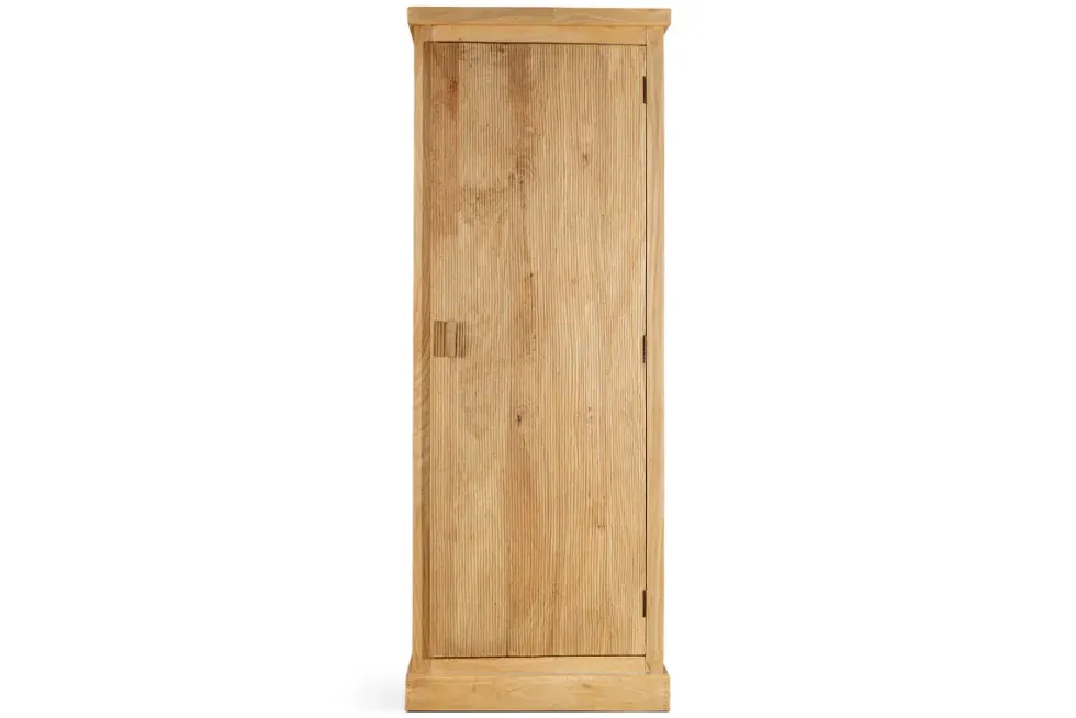 Vivan Grooved Pantry Cupboard - Natural