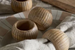 Vivan Napkin Rings - Natural - (Set of 4)