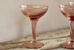 Yala Hammered Champagne Coupe (Set of 4)