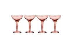 Yala Hammered Champagne Coupe (Set of 4)