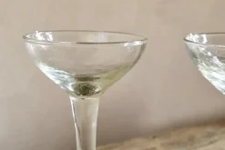 Yala Hammered Champagne Coupe (Set of 4)